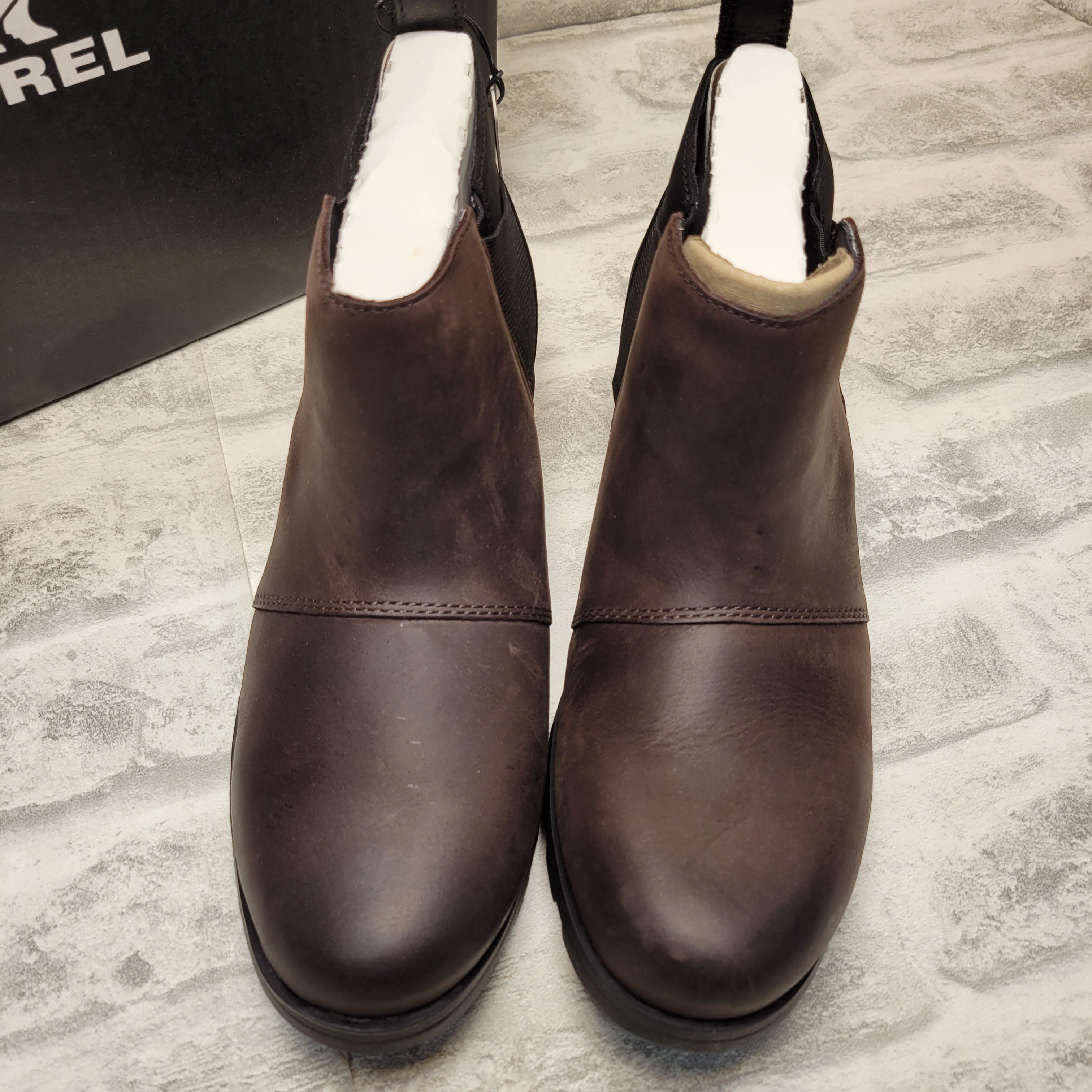 Sorel Women's Chelsea Boots (8.5, Blackened Brown) *READ* (7877164728558)